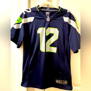 Seahawks NFL fan Jersey! (Youth L)